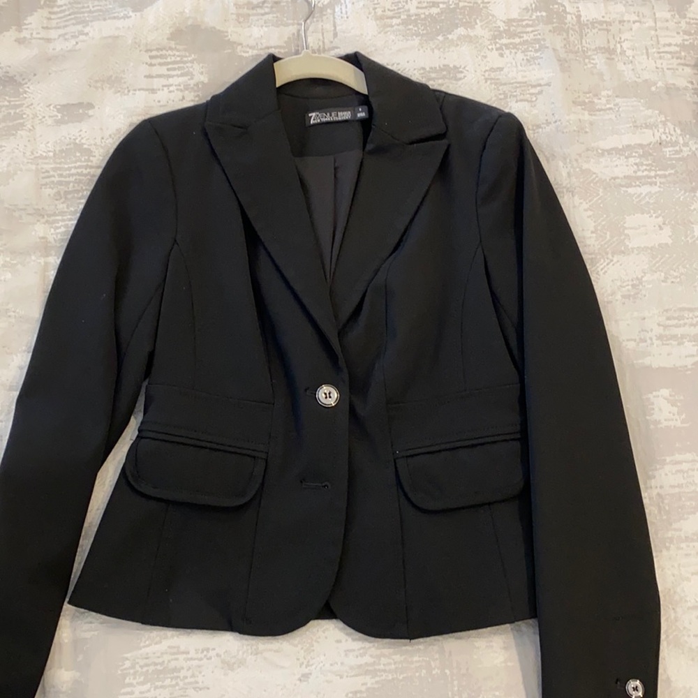 Black Blazer Fitted